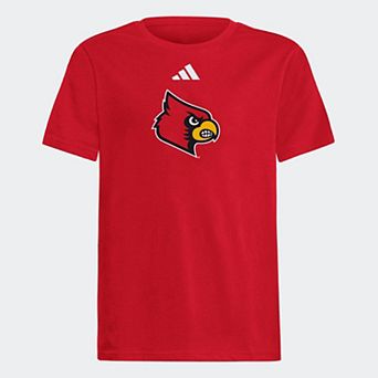 Youth adidas Red Louisville Cardinals Fresh T-Shirt