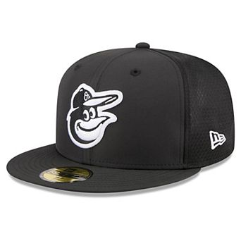 Youth New Era Black Baltimore Orioles Batting Practice 59FIFTY Fitted Hat
