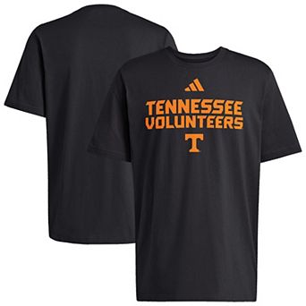 Men's adidas Black Tennessee Volunteers Wordmark T-Shirt