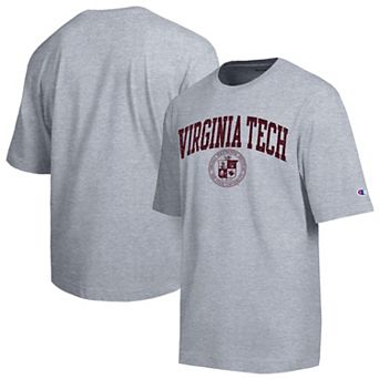 Men's Champion Heather Gray Virginia Tech Hokies Scholar All-Star T-Shirt