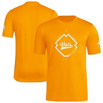 Men's adidas Tennessee Orange Tennessee Volunteers Baseball Poly T-Shirt