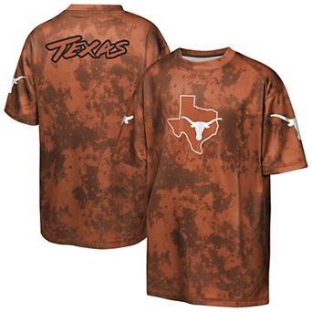 Youth Outerstuff Texas Orange Texas Longhorns Off-Side Sublimated T-Shirt