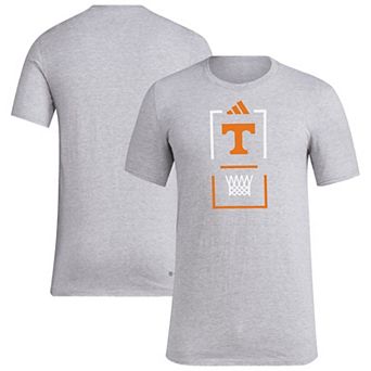 Men's adidas Gray Tennessee Volunteers Basketball Poly T-Shirt