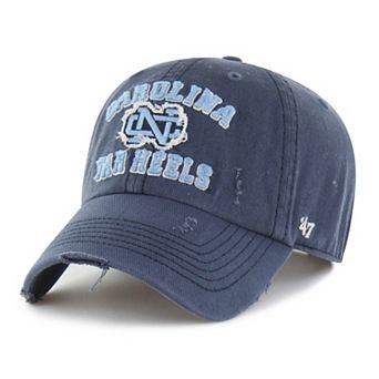Unisex '47 Navy North Carolina Tar Heels Well-Worn Seymore Clean Up Adjustable Hat