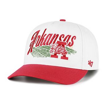 Unisex '47 Natural Arkansas Razorbacks Saturday Capsule Enfield Hitch Adjustable Hat