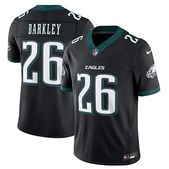 Men's Nike Saquon Barkley Black Philadelphia Eagles Alternate Vapor F.U.S.E. Stitched Limited Jersey