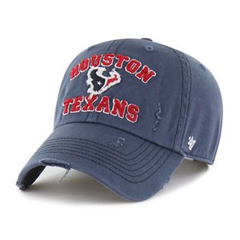 Men's '47 Navy Houston Texans Seymoore Clean Up Adjustable Hat