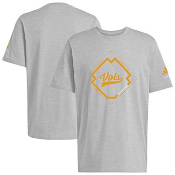 Men's adidas Gray Tennessee Volunteers Baseball T-Shirt