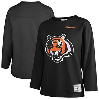 Women's '47 Black Cincinnati Bengals Game Nod Timeless T-Shirt