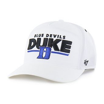 Unisex '47 White Duke Blue Devils brrr Expressway Hitch Adjustable Hat