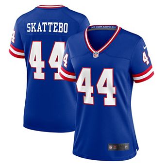 Women's Nike Cam Skattebo Royal New York Giants Alternate 2 Legacy Game Jersey