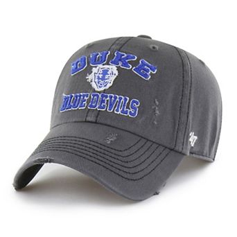 Unisex '47 Charcoal Duke Blue Devils Well-Worn Seymore Clean Up Adjustable Hat