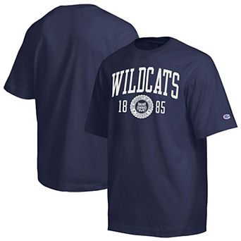 Men's Champion Navy Arizona Wildcats Established Tradition Heavyweight T-Shirt