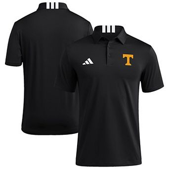 Men's adidas Black Tennessee Volunteers AEROREADY Golf Polo