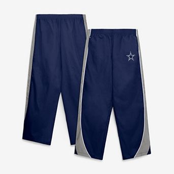 Women's Fanatics Navy/Gray Dallas Cowboys Team First Backwards Lateral Nylon Pants