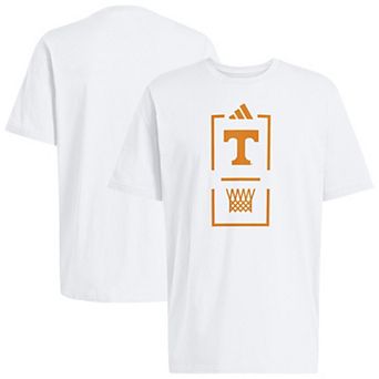 Men's adidas White Tennessee Volunteers Basketball T-Shirt