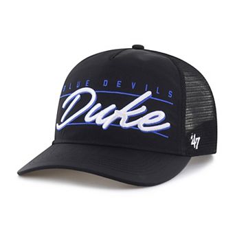 Unisex '47 Black Duke Blue Devils brrr Condor Mesh Hitch Adjustable Hat