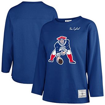 Women's '47 Royal New England Patriots Game Nod Timeless T-Shirt