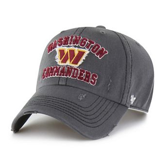 Men's '47 Charcoal Washington Commanders Seymoore Clean Up Adjustable Hat