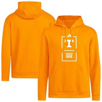 Men's adidas Tennessee Orange Tennessee Volunteers On-Court Basketball Hoodie