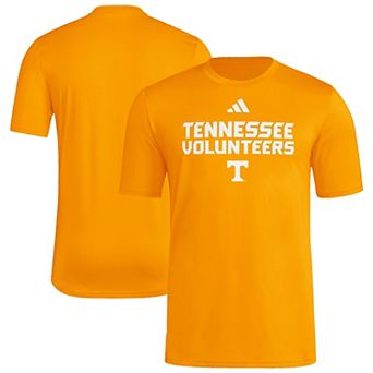 Men's adidas Tennessee Orange Tennessee Volunteers Wordmark Poly T-Shirt