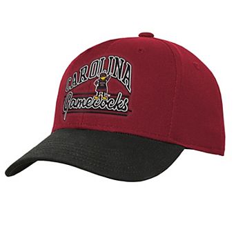 Youth Outerstuff Garnet/Black South Carolina Gamecocks Dad Unstructured Adjustable Hat