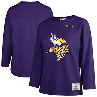 Women's '47 Purple Minnesota Vikings Game Nod Timeless T-Shirt