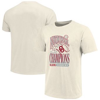 Youth Image One Cream Oklahoma Sooners 2026 NCAA Baseball Men's College World Series Champions Stars T-Shirt