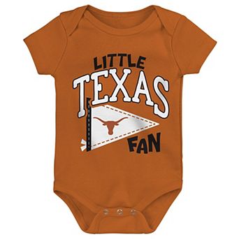 Newborn Outerstuff Texas Orange Texas Longhorns Little Banner Bodysuit