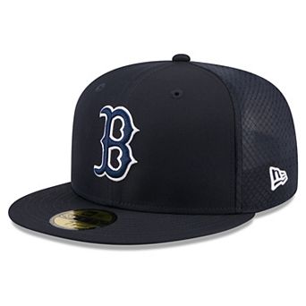 Youth New Era Navy Boston Red Sox Batting Practice 59FIFTY Fitted Hat