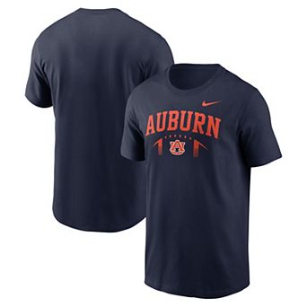 Men's Nike Navy Auburn Tigers Primetime Football Icon T-Shirt
