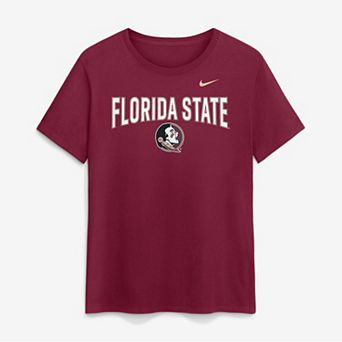 Women's Nike Garnet Florida State Seminoles Arch Logo T-Shirt