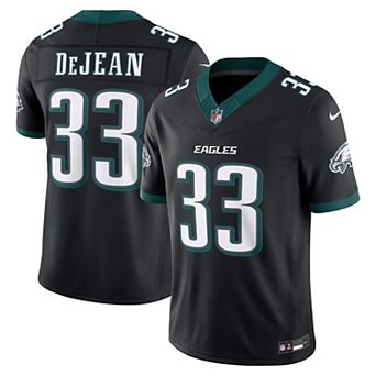 Men's Nike Cooper DeJean Black Philadelphia Eagles Alternate Vapor F.U.S.E. Stitched Limited Jersey