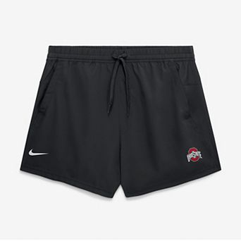 Men's Nike Black Ohio State Buckeyes Primary Logo Form Dri-FIT Shorts