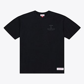 Men's Mitchell & Ness Black Tennessee Volunteers Monochrome Icon T-Shirt