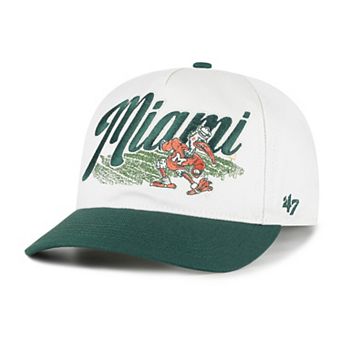 Unisex '47 Natural Miami Hurricanes Saturday Capsule Enfield Hitch Adjustable Hat