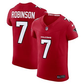 Men's Nike Bijan Robinson Red Atlanta Falcons Team Vapor F.U.S.E. Elite Jersey
