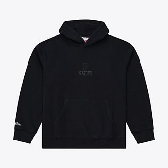 Men's Mitchell & Ness Black Florida Gators Monochrome Icon Fleece Hoodie
