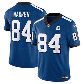 Men's Nike Tyler Warren Royal Indianapolis Colts Alternate Indiana Nights Vapor F.U.S.E. Stitched Limited Jersey