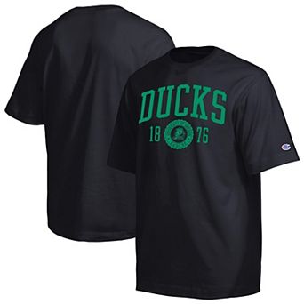 Men's Champion Black Oregon Ducks Established Tradition Heavyweight T-Shirt