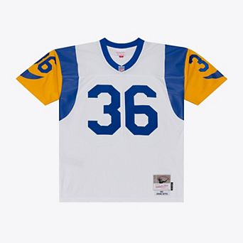 Men's Mitchell & Ness Jerome Bettis White Los Angeles Rams Retired Legacy Replica Player Jersey