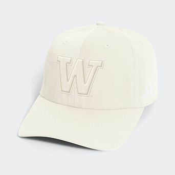 Men's adidas Beige Washington Huskies Slouch Adjustable Hat