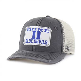 Unisex '47 Charcoal Duke Blue Devils Egremont Well-Worn Adjustable Trucker Hat