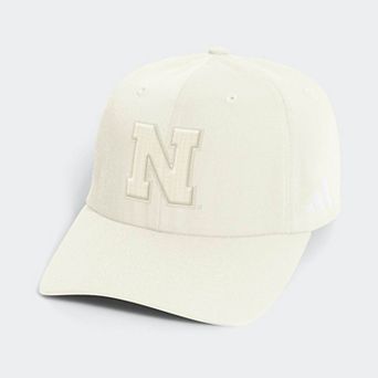 Men's adidas Beige Nebraska Huskers Slouch Adjustable Hat
