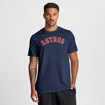 Men's Nike Navy Houston Astros New Legend Wordmark Dri-FIT T-Shirt