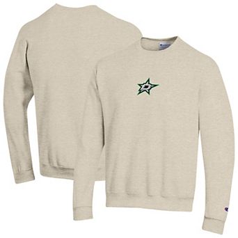 Men's Champion Oatmeal Dallas Stars Eco Powerblend Sweatshirt
