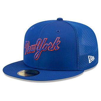 Youth New Era Royal New York Mets Batting Practice 59FIFTY Fitted Hat