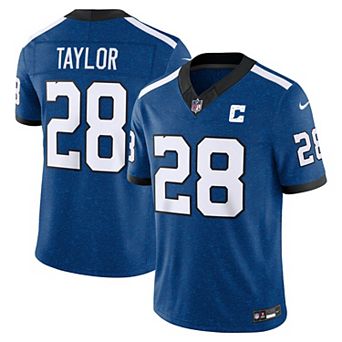Men's Nike Jonathan Taylor Royal Indianapolis Colts Alternate Indiana Nights Vapor F.U.S.E. Stitched Limited Jersey
