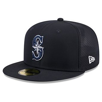 Youth New Era Navy Seattle Mariners Batting Practice 59FIFTY Fitted Hat