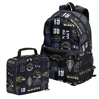 Outerstuff Baltimore Ravens Backpack and Lunchbox Set